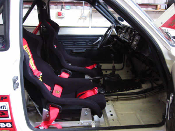Mk1 Escort driven by Roger Clark