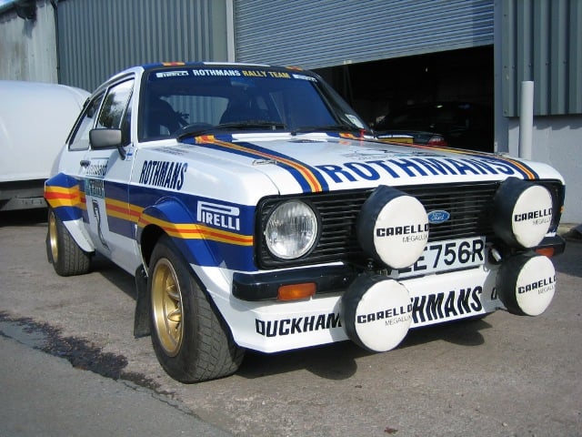 Zetec engine install to Graham Rogerson’s Rothmans replica