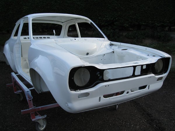 Early stages of an Appendix K Mk1 Escort