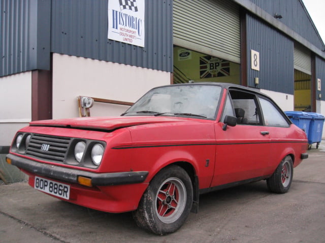 Escort MK2 RS2000 Full restoration