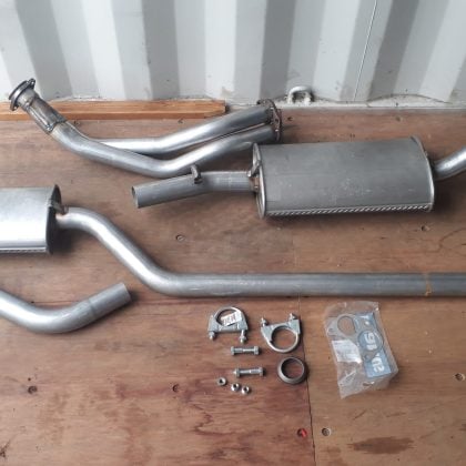 MK2 ESCORT RS2000, STANDARD EXHAUST SYSTEM