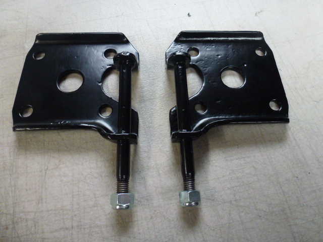 ESCORT MK2, 60mm LEAFSPRING PLATES, POWDERCOATED