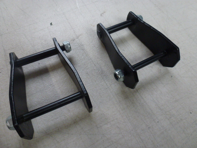 ESCORT MK2, REAR LEAFSPRING SHACKLES, POWDERCOATED