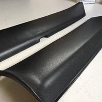 MK2 ESCORT, 2 DOOR, FIBREGLASS, C PILLAR TRIMS