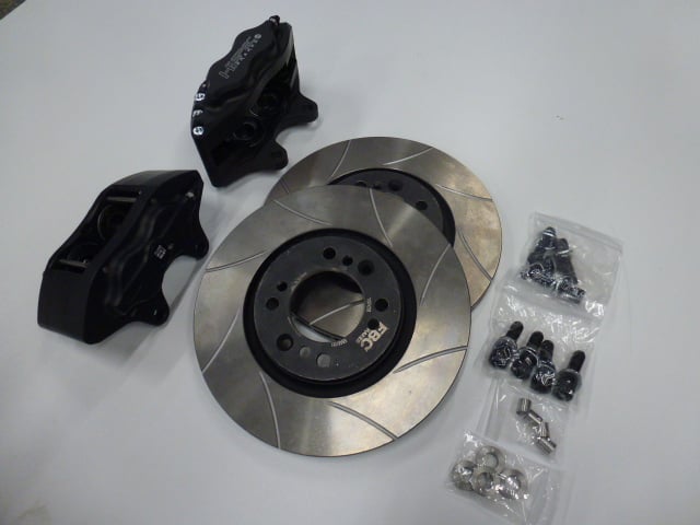 MK1, MK2 ESCORT RS, HISPEC, BILLET 4 (PRINCESS) ROAD BRAKE KIT (ALLOY WHEEL ONLY)