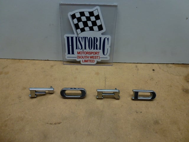 MK1 ESCORT, BONNET, BOOT, LETTERS