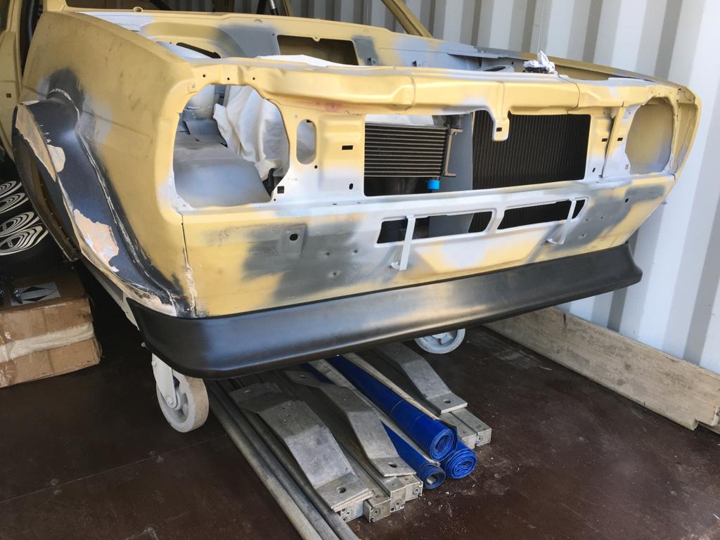 FIESTA MK1, GRP2, FIBREGLASS FRONT SPOILER