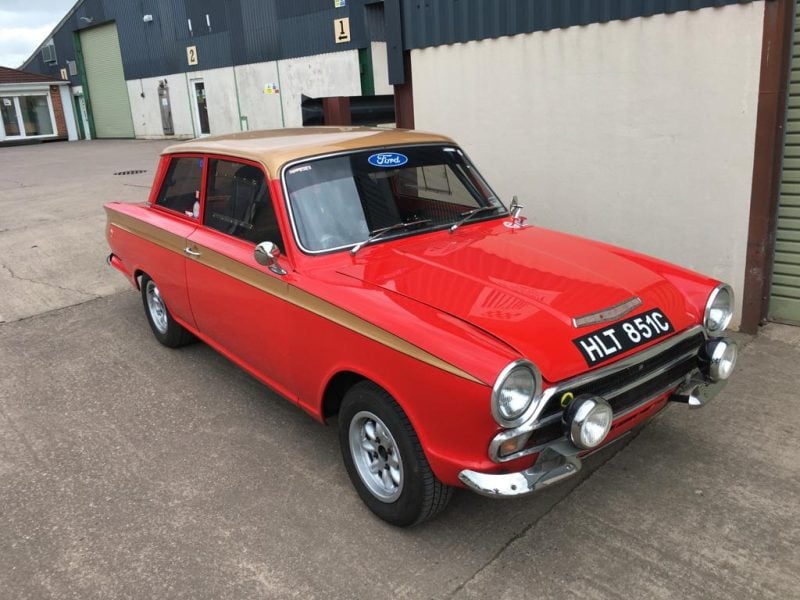 1965, MK1 LOTUS CORTINA REPLICA IN ALAN MANN RACING COLOURS