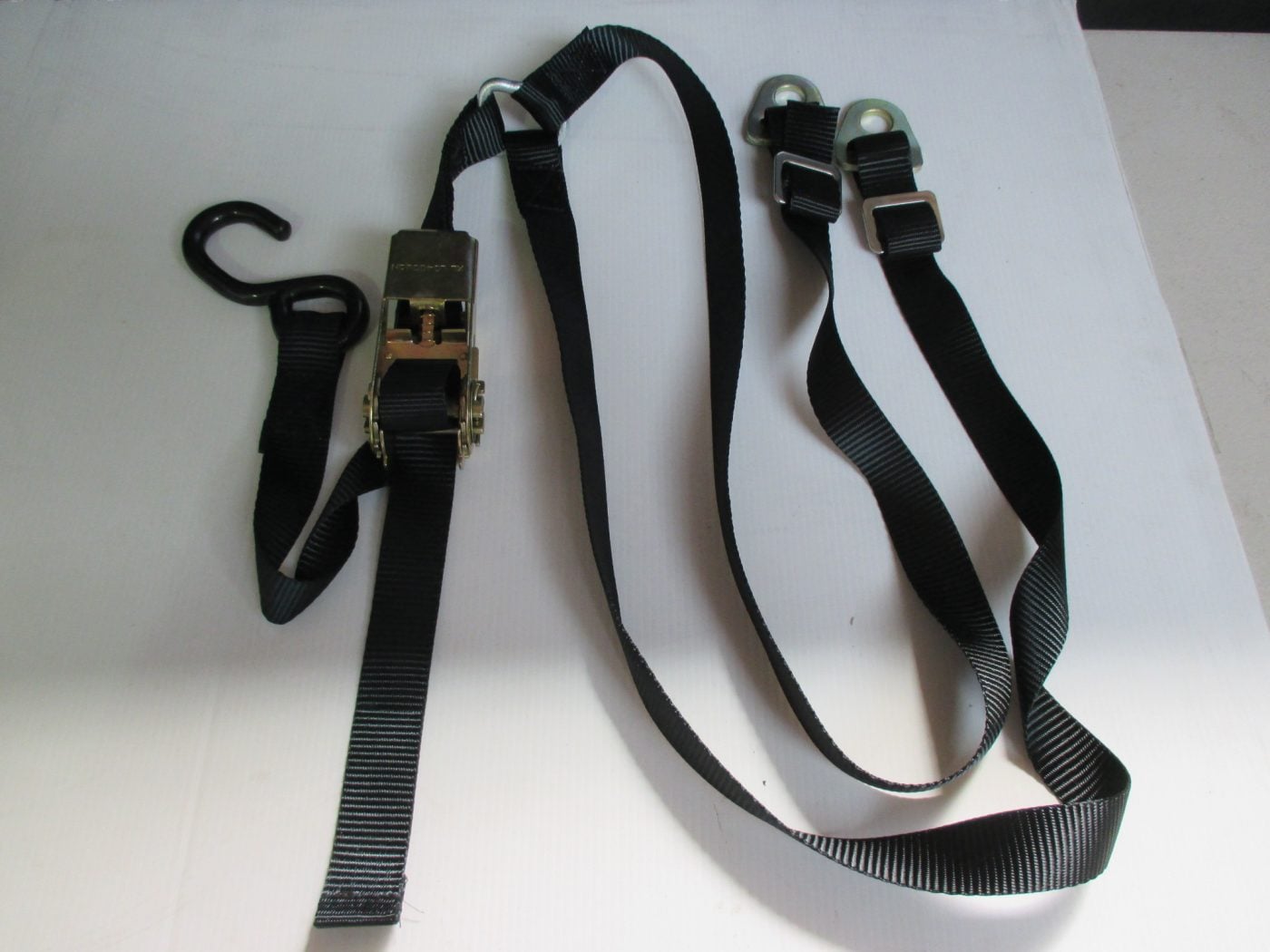 RALLY CAR, SPAREWHEEL TIE DOWN STRAP, BLACK