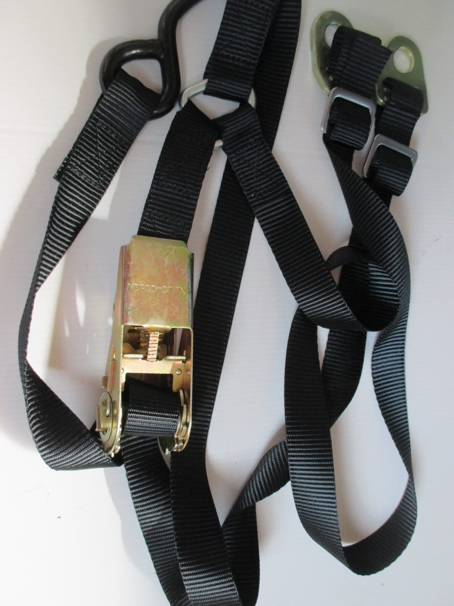 RALLY CAR, SPAREWHEEL TIE DOWN STRAP, BLACK - Image 4