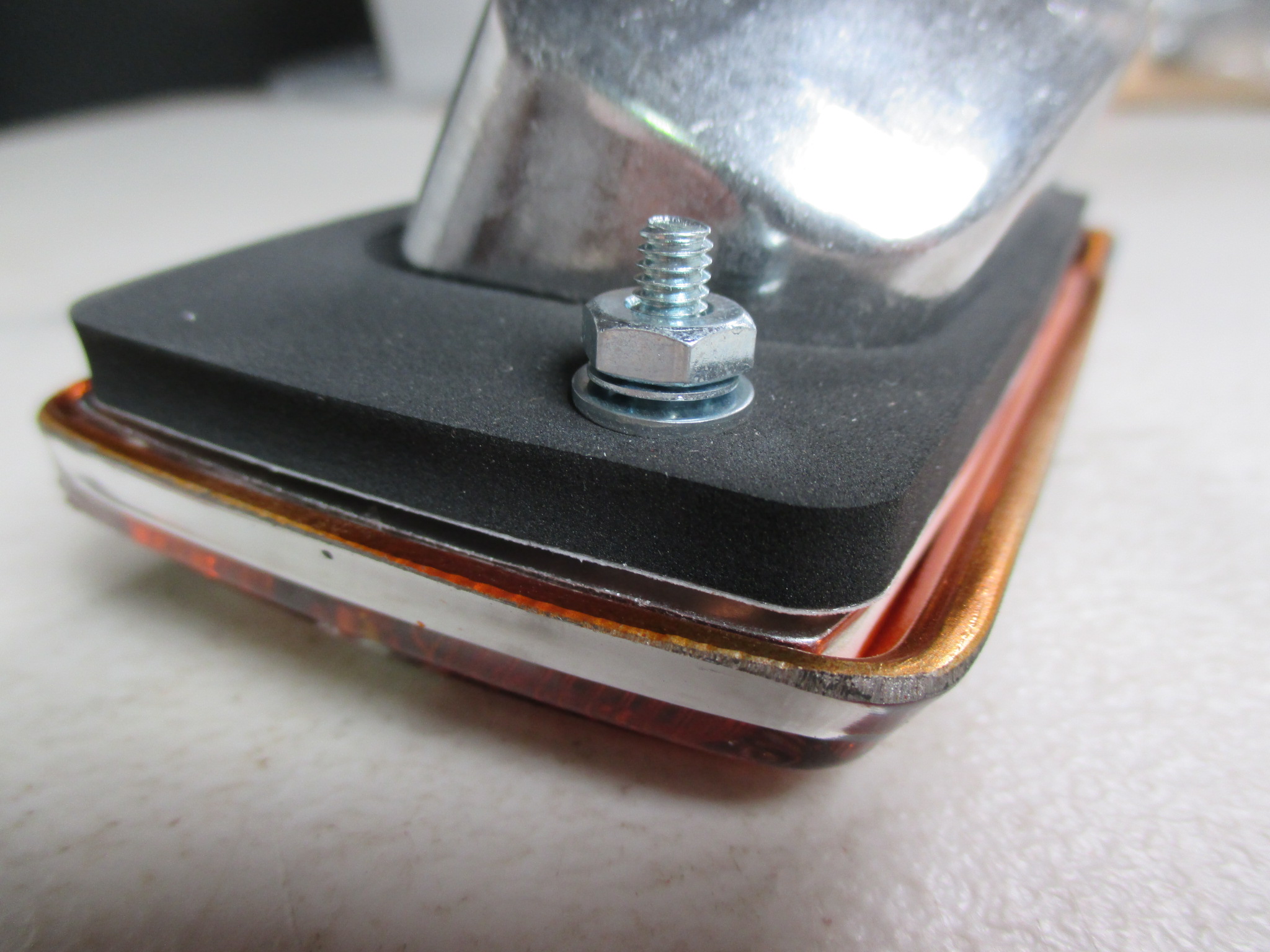 PAIR OF MK1 ESCORT, FRONT INDICATORS WITH CHROME SURROUND LENSES - Image 3