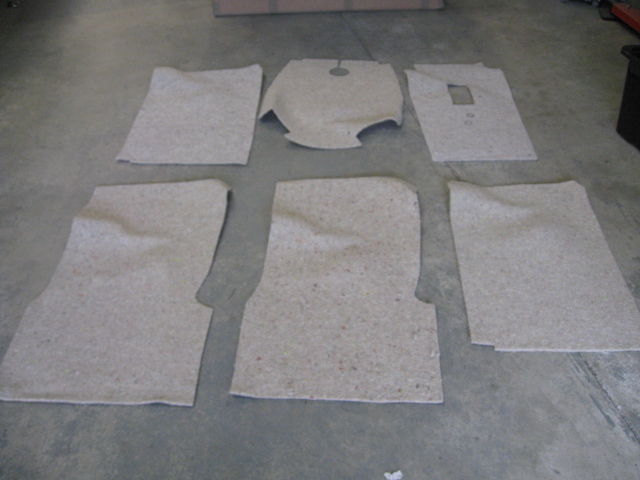 MK1, MK2 ESCORT CARPET UNDERLAY
