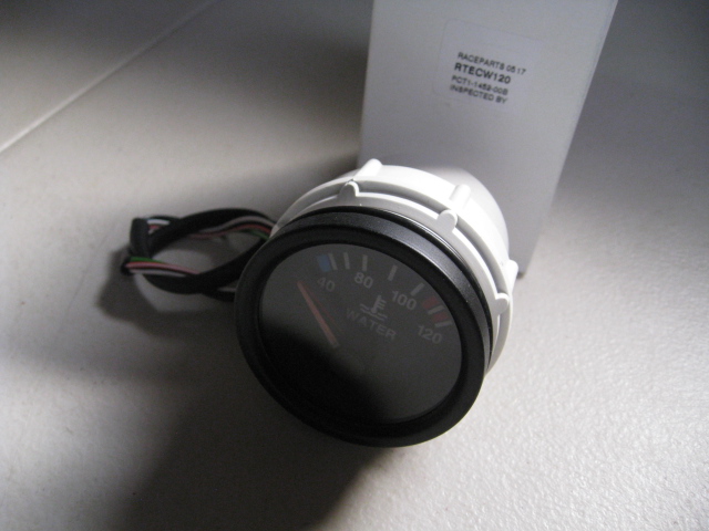 RACETECH, WATER TEMPERATURE GAUGE, 52mm Diameter - Image 3