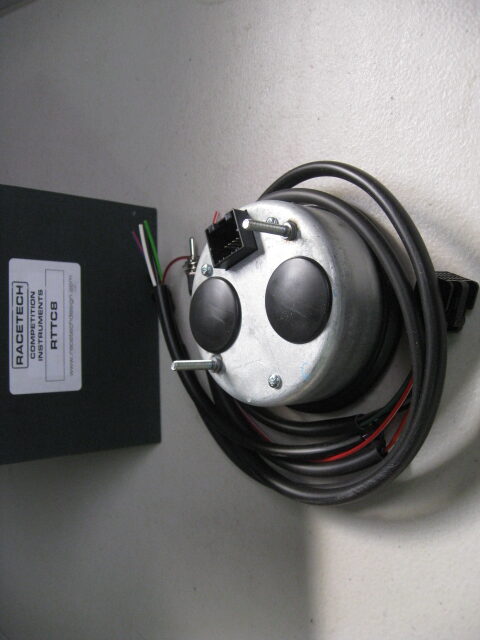 RACETECH, REV COUNTER/TACHOMETER, 0 - 8 000rpm, 80mm DIAMETER - Image 3