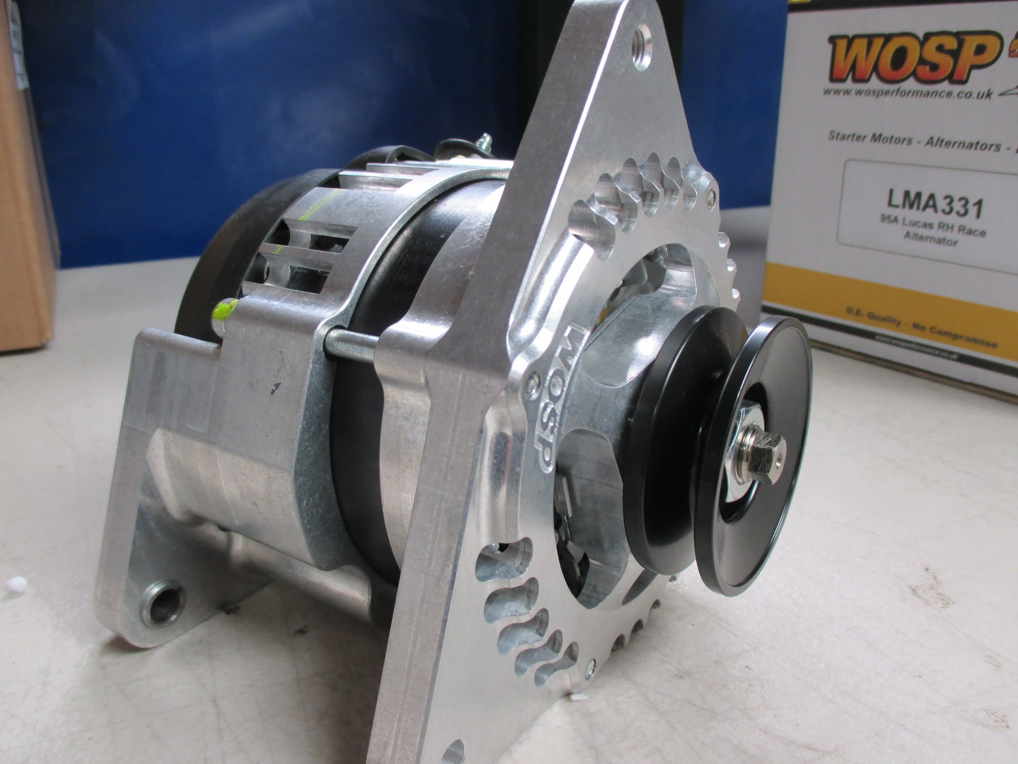 WOSP, LMA 331, 95A RACE ALTERNATOR,XFLOW, FORD KENT,CROSSFLOW