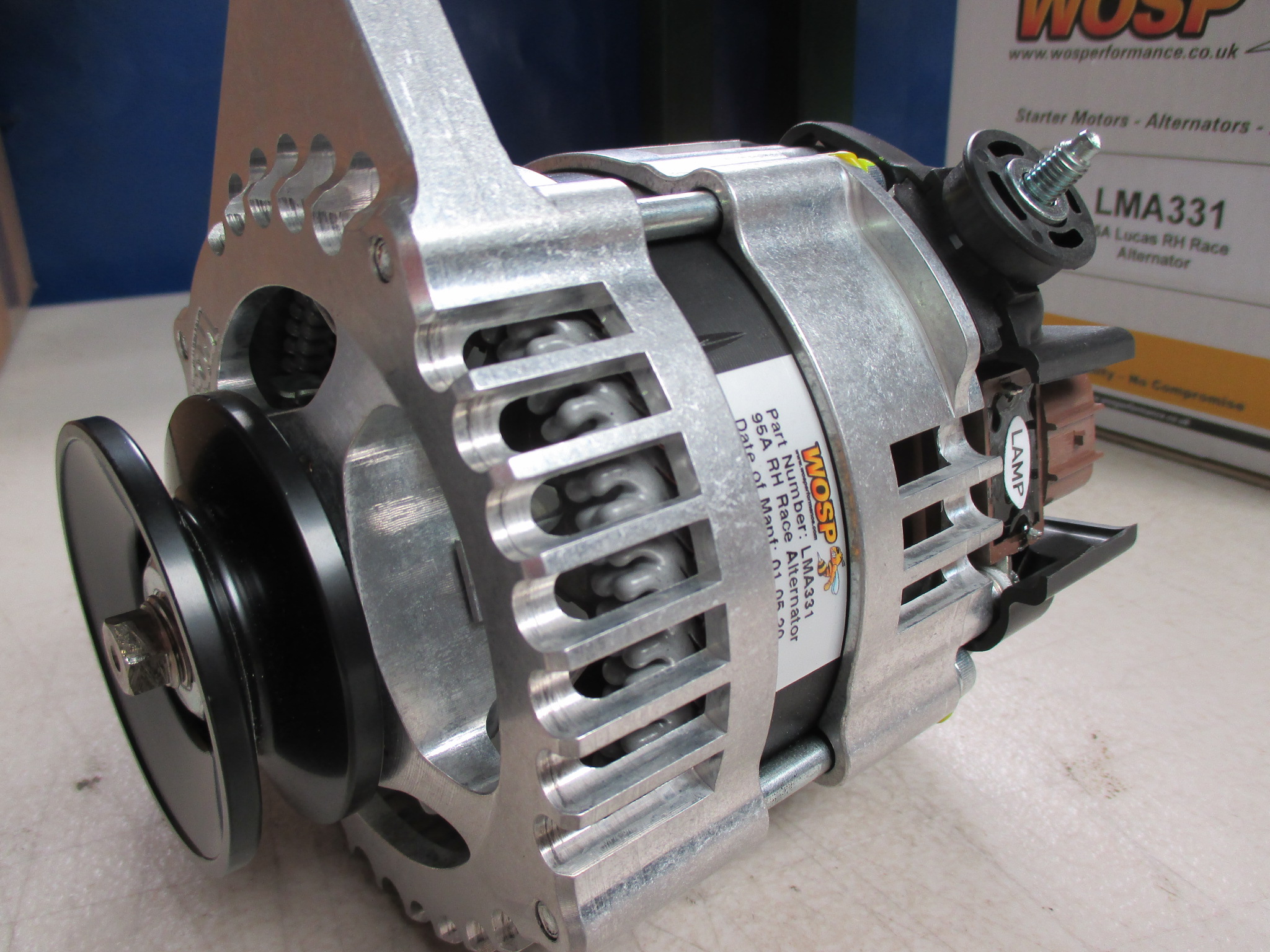 WOSP, LMA 331, 95A RACE ALTERNATOR,XFLOW, FORD KENT,CROSSFLOW - Image 5