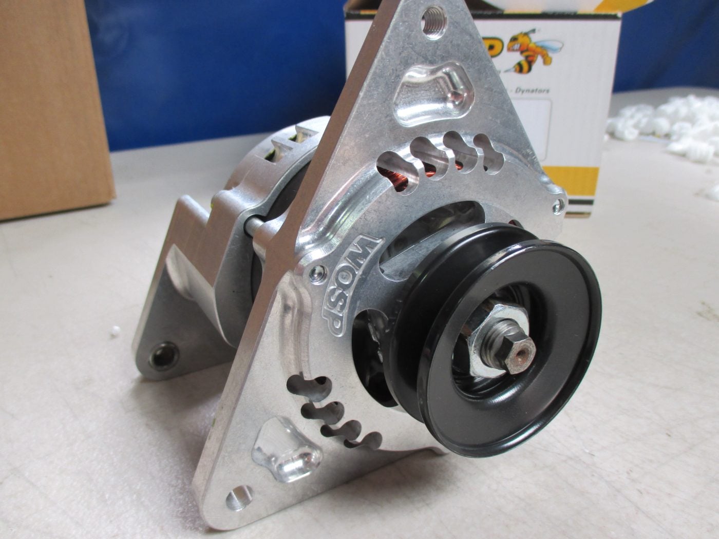 WOSP, LMA 265, 50A RACE ALTERNATOR,XFLOW, FORD KENT, CROSSFLOW