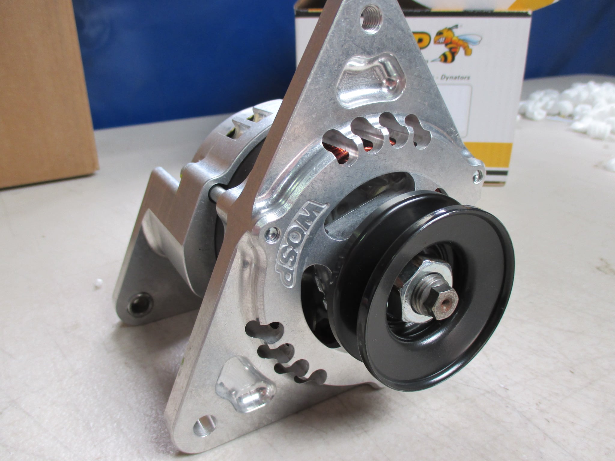 WOSP, LMA 265, 50A RACE ALTERNATOR,XFLOW, FORD KENT, CROSSFLOW