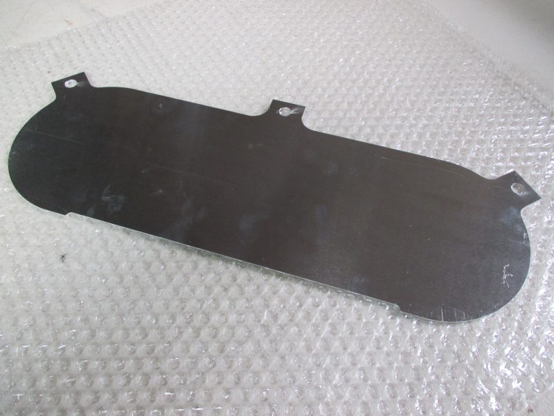 AIR FILTER, BLANK, BASE PLATE FOR TWIN CARBS/THROTTLE BODIES, ITG TYPE,