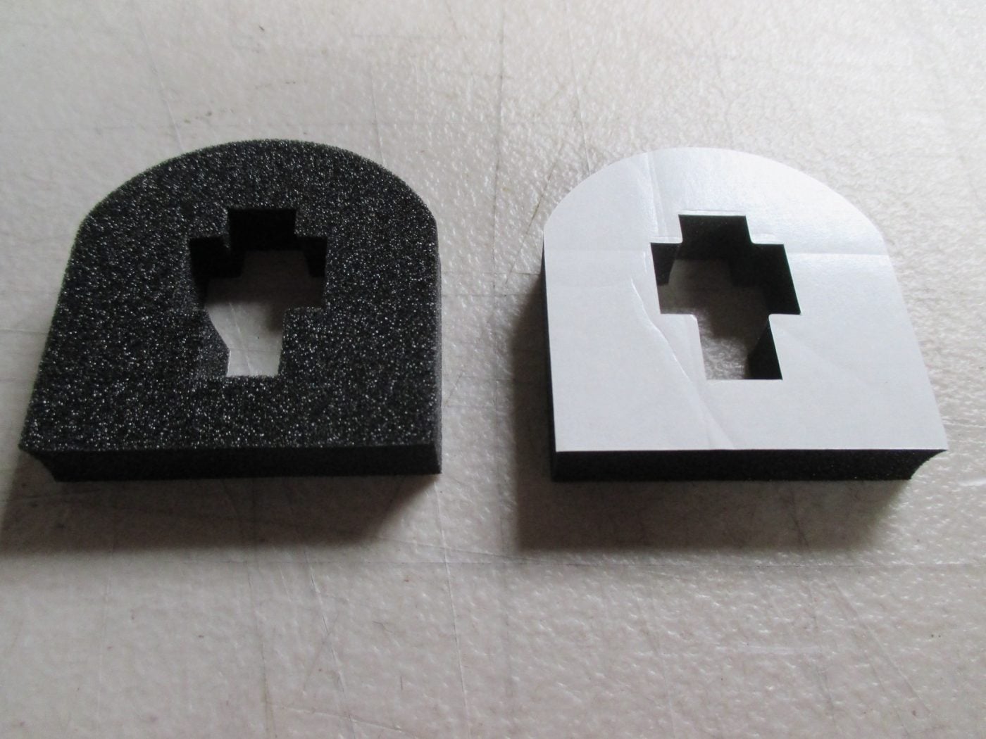 CAPRI, MK2,MK3, PAIR OF DOOR CHECK STRAP SEALS, DOOR LATCH SEALS,