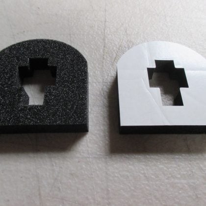 CAPRI, MK2,MK3, PAIR OF DOOR CHECK STRAP SEALS, DOOR LATCH SEALS,