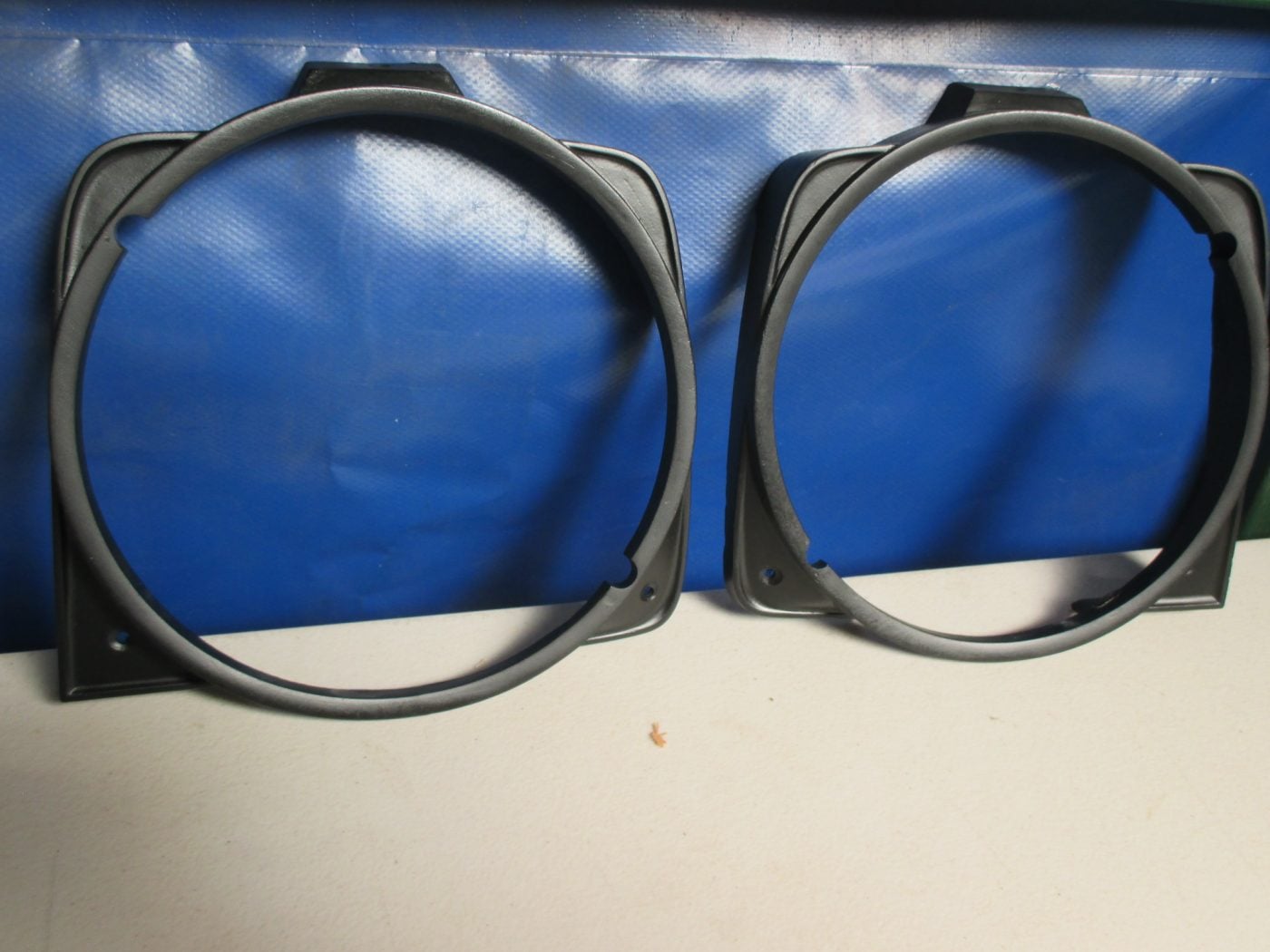 MK1 FIESTA XR2 , FIBREGLASS HEADLIGHT BEZELS,SURROUNDS