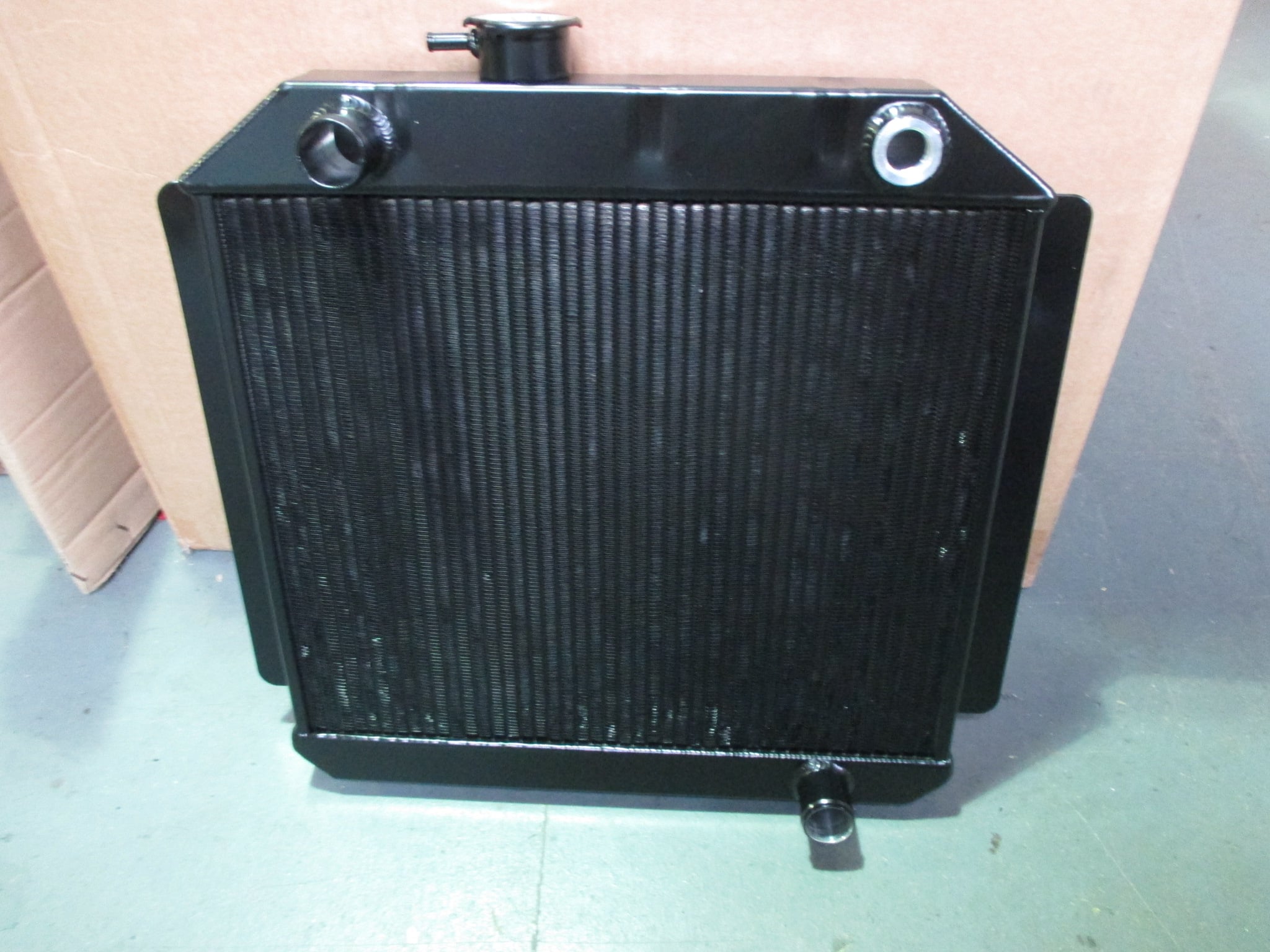 ESCORT MK1,MK2, KENT,XFLOW ENGINE, ALLOY RADIATOR,WITH FAN BRACKET