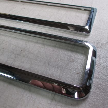 PAIR OF MK1 ESCORT, REAR LIGHT, CHROME SURROUNDS