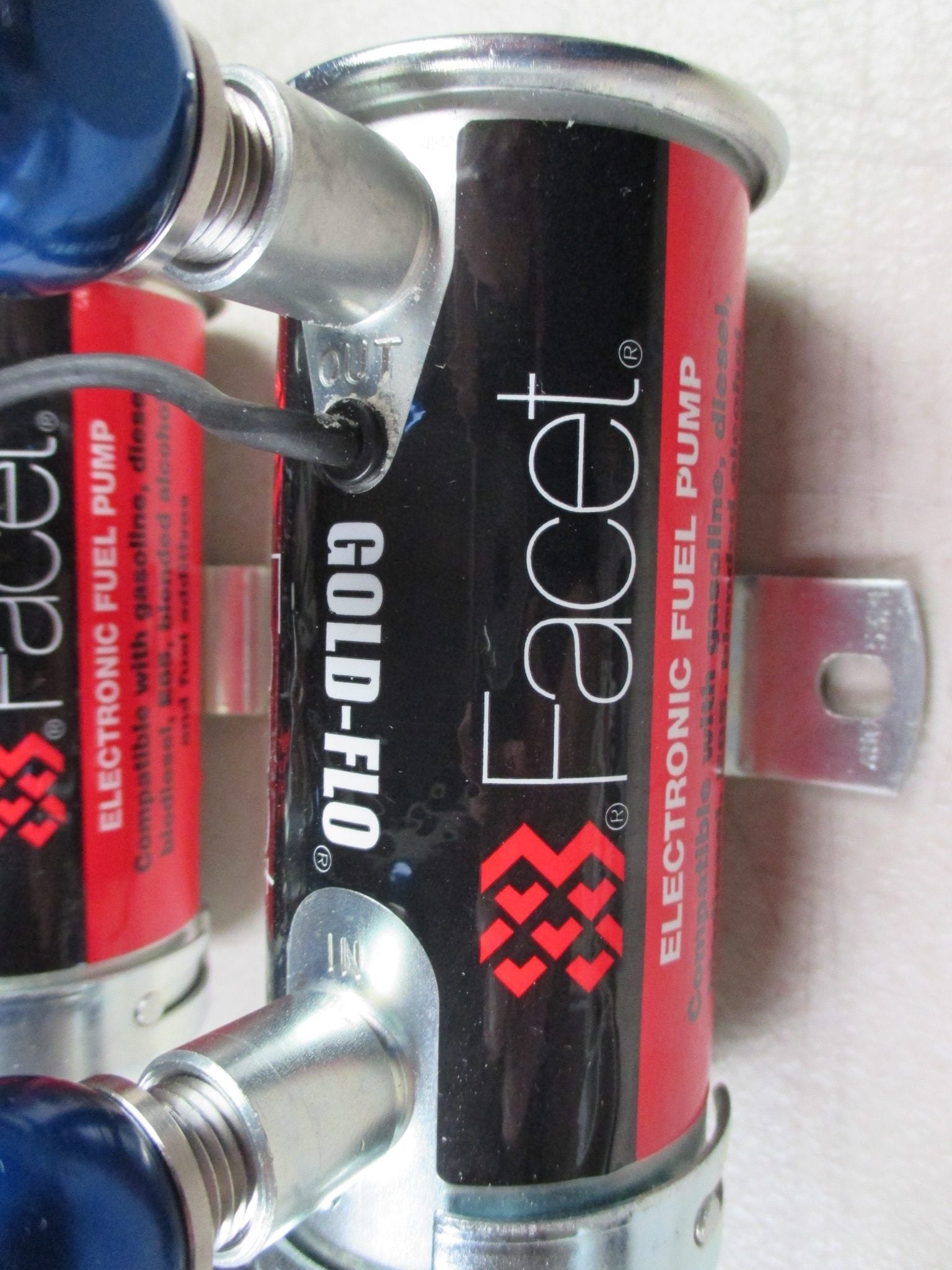TWIN FACET,RED TOP, GOLD FLO, PUMPS WITH ALLOY LINK PIPE (BLUE) - Image 5