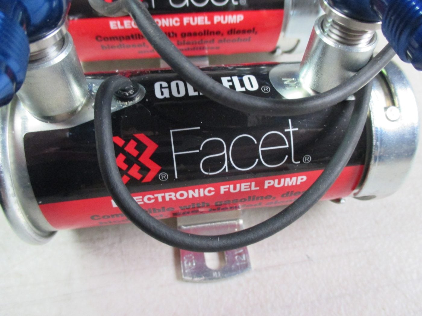 Facet, Gold-Flo, electric fuel pump: red top (works) 6.5-8.0psi