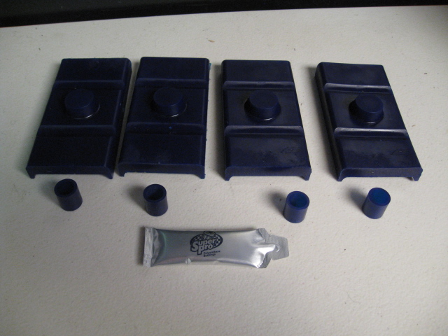ESCORT, MK2, REAR LEAFSPRING, SADDLE PADS, SPF2112K