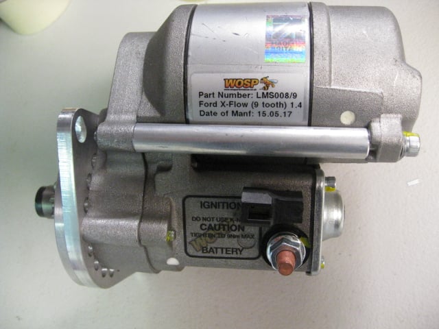 WOSP, HIGH TORQUE STARTER MOTOR, CROSSFLOW,KENT