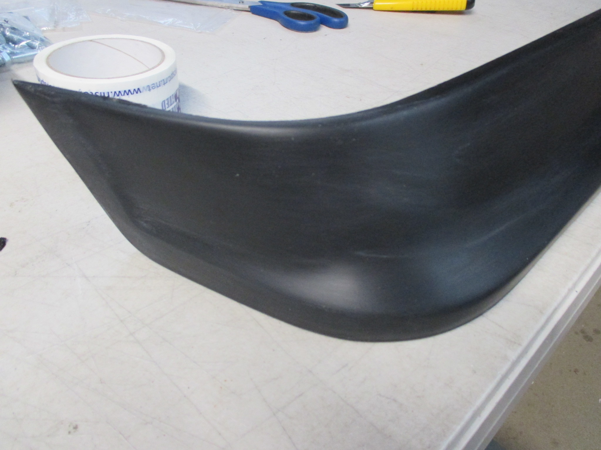 FIESTA MK1, GRP2, FIBREGLASS FRONT SPOILER - Image 2