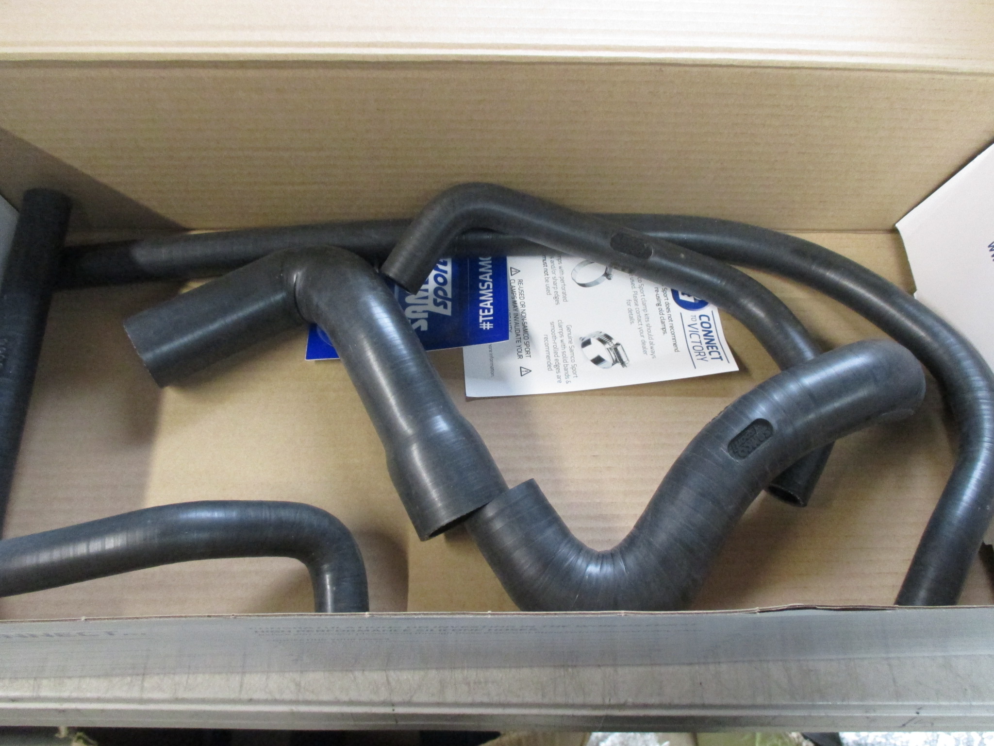 MK1 ESCORT RS2000 SAMCO,CLASSIC BLACK, SILICONE HOSE KIT,STANDARD DGAV CARB - Image 2