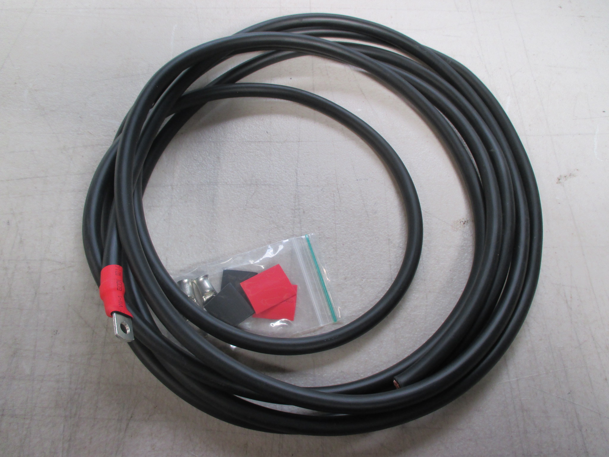 BATTERY RELOCATION KIT / BATTERY CABLE KIT, ALL BLACK CABLE - Image 2