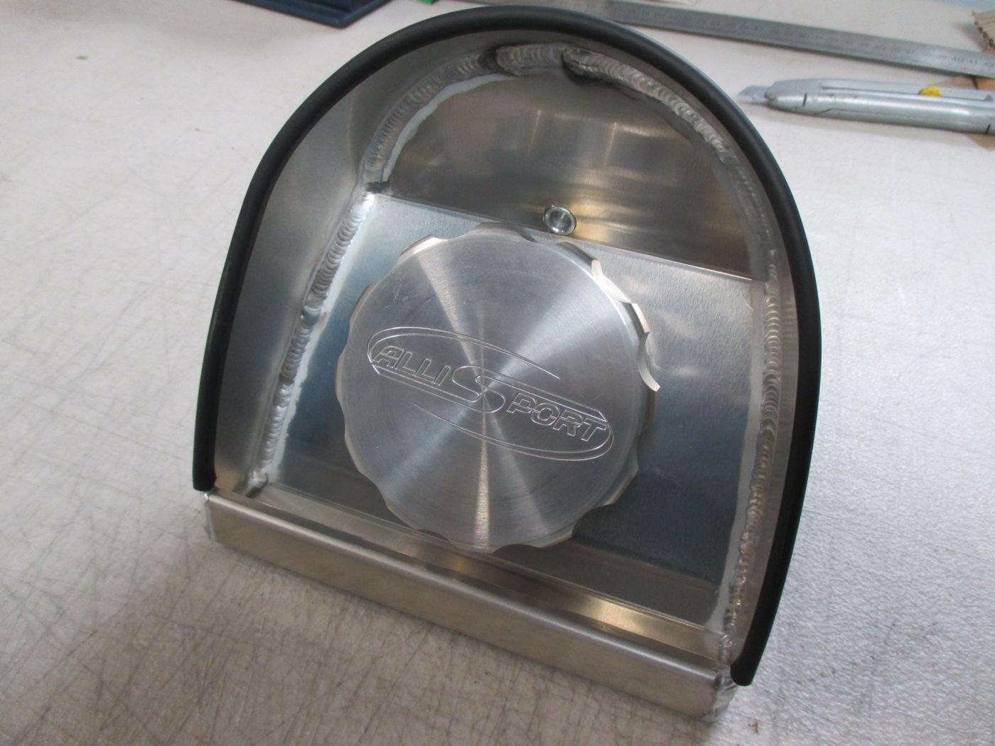 ESCORT MK1, MK2, ALLOY, CENTRE TANK, FILLER BOWL WITH LARGE CAP