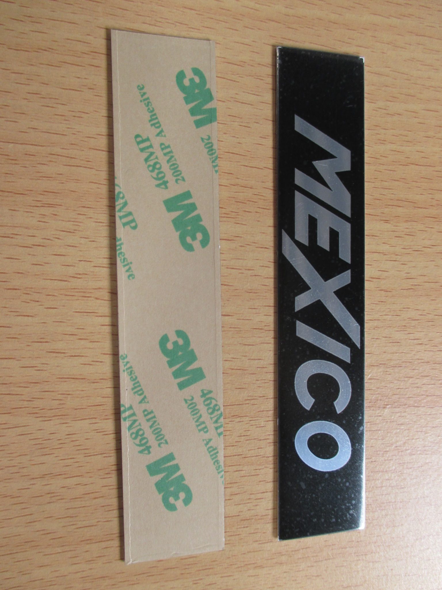ESCORT MK1, MEXICO, WING BADGE FOIL,DECAL,STICKER, 3M,AVO,MEXICO - Image 2