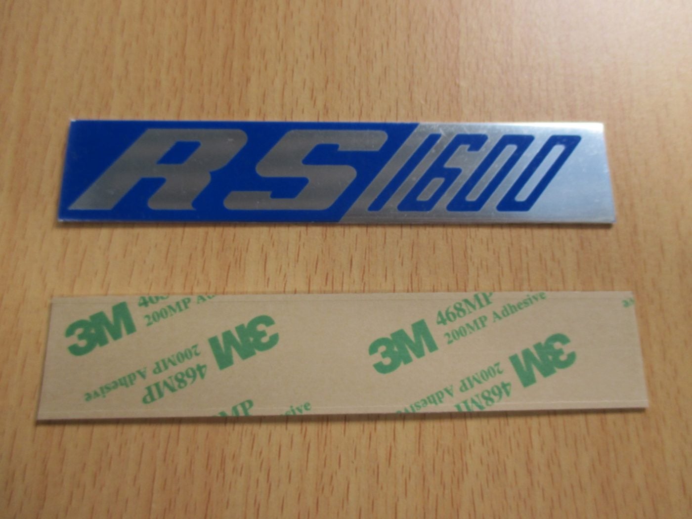 ESCORT MK1, RS1600, WING BADGE FOIL,DECAL,STICKER, 3M,AVO,RS1600