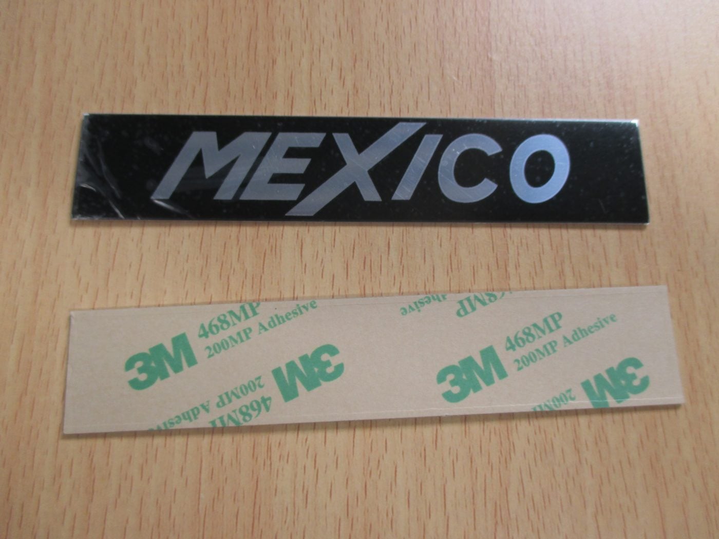 ESCORT MK1, MEXICO, WING BADGE FOIL,DECAL,STICKER, 3M,AVO,MEXICO