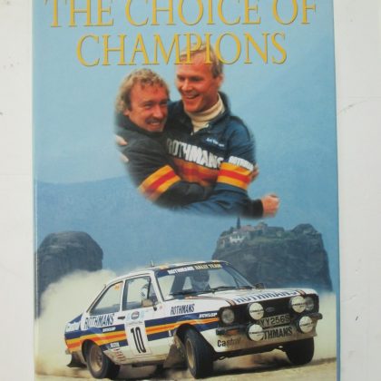 DAVID SUTTON "THE CHOICE OF CHAMPIONS" AUTOBIOGRAPHY, HARDBACK, BOOK