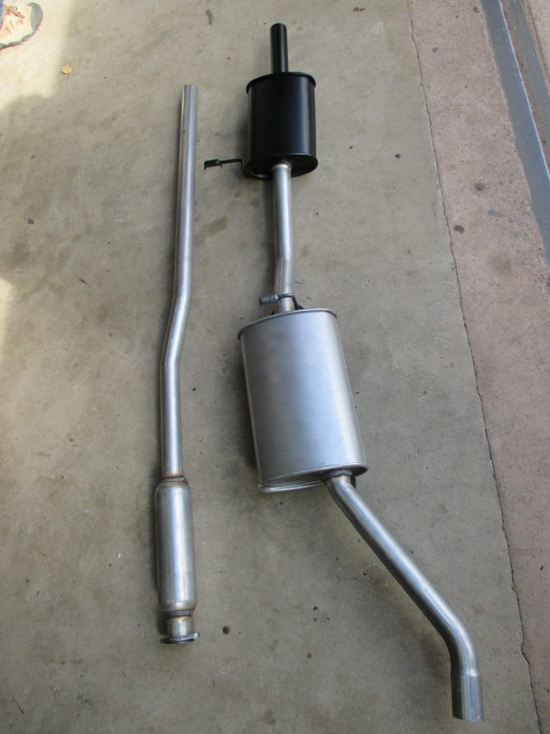 MK1 FIESTA XR2, STANDARD EXHAUST SYSTEM,