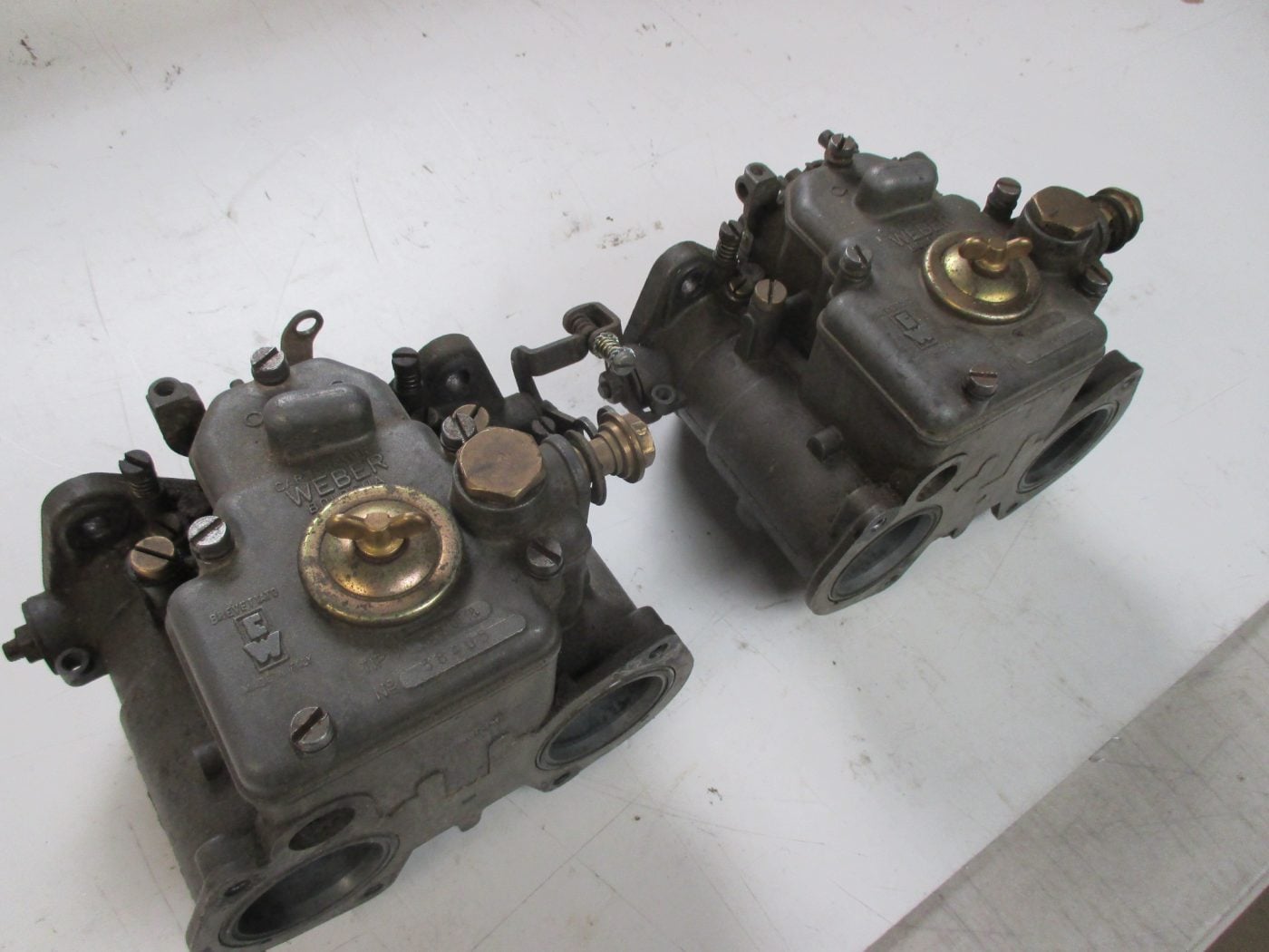 PAIR OF WEBER 40 DCOE CARBS