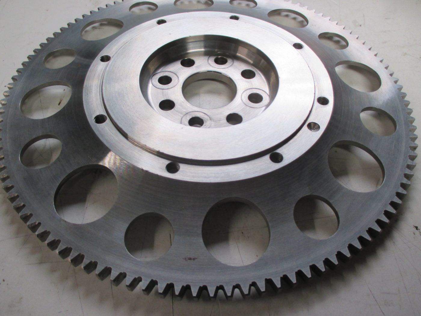 EARLY LOTUS, 4 BOLT, 4 DOWEL, LIGHT WEIGHT STEEL FLYWHEEL, FARNDON