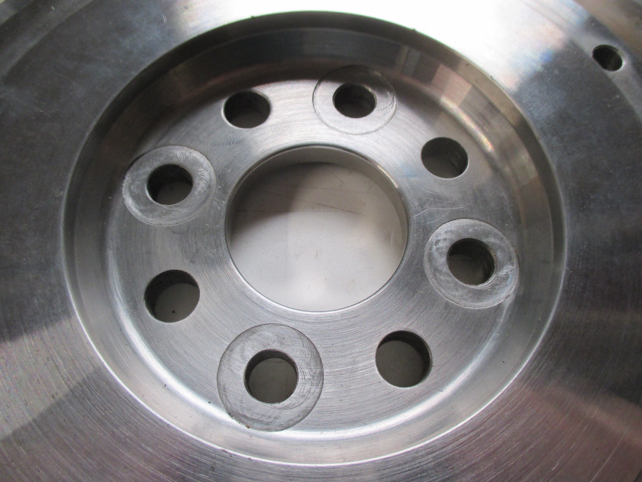 EARLY LOTUS, 4 BOLT, 4 DOWEL, LIGHT WEIGHT STEEL FLYWHEEL, FARNDON - Image 4