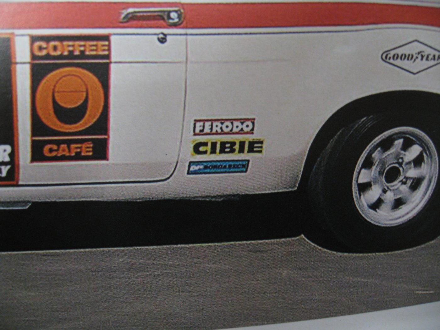 LONDON TO SYDNEY MK1 ESCORT STICKERS