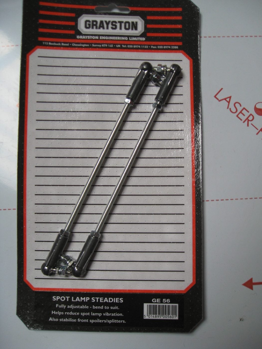 GRAYSTON, SPOTLAMP, SPOTLIGHT, STEADY BARS,