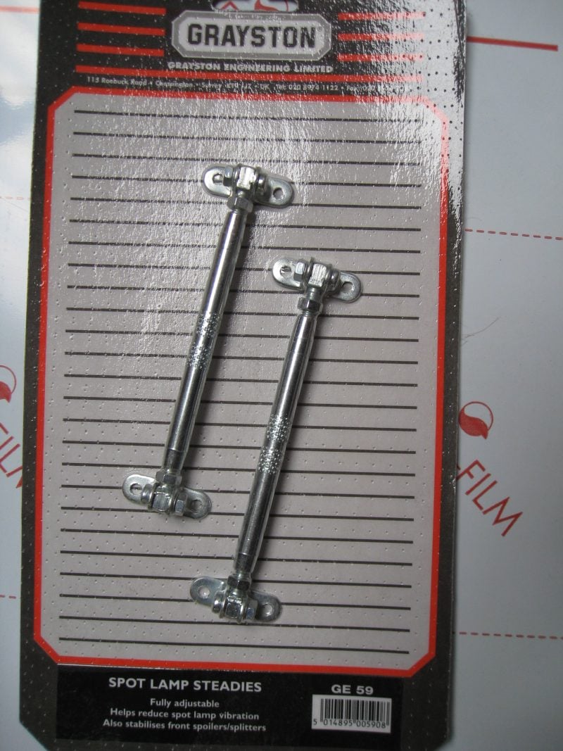 GRAYSTON RIVET ON, SPOTLAMP, SPOTLIGHT, STEADY BARS