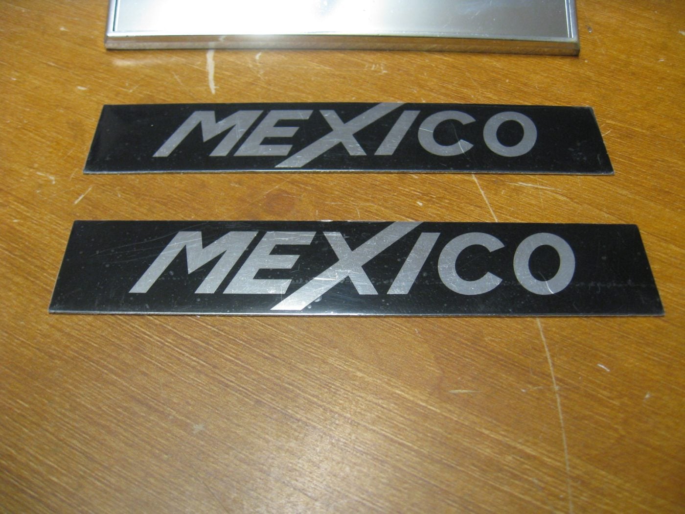 FORD ESCORT MK1, MEXICO, WING BADGE KIT