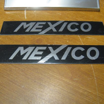 FORD ESCORT MK1, MEXICO, WING BADGE KIT
