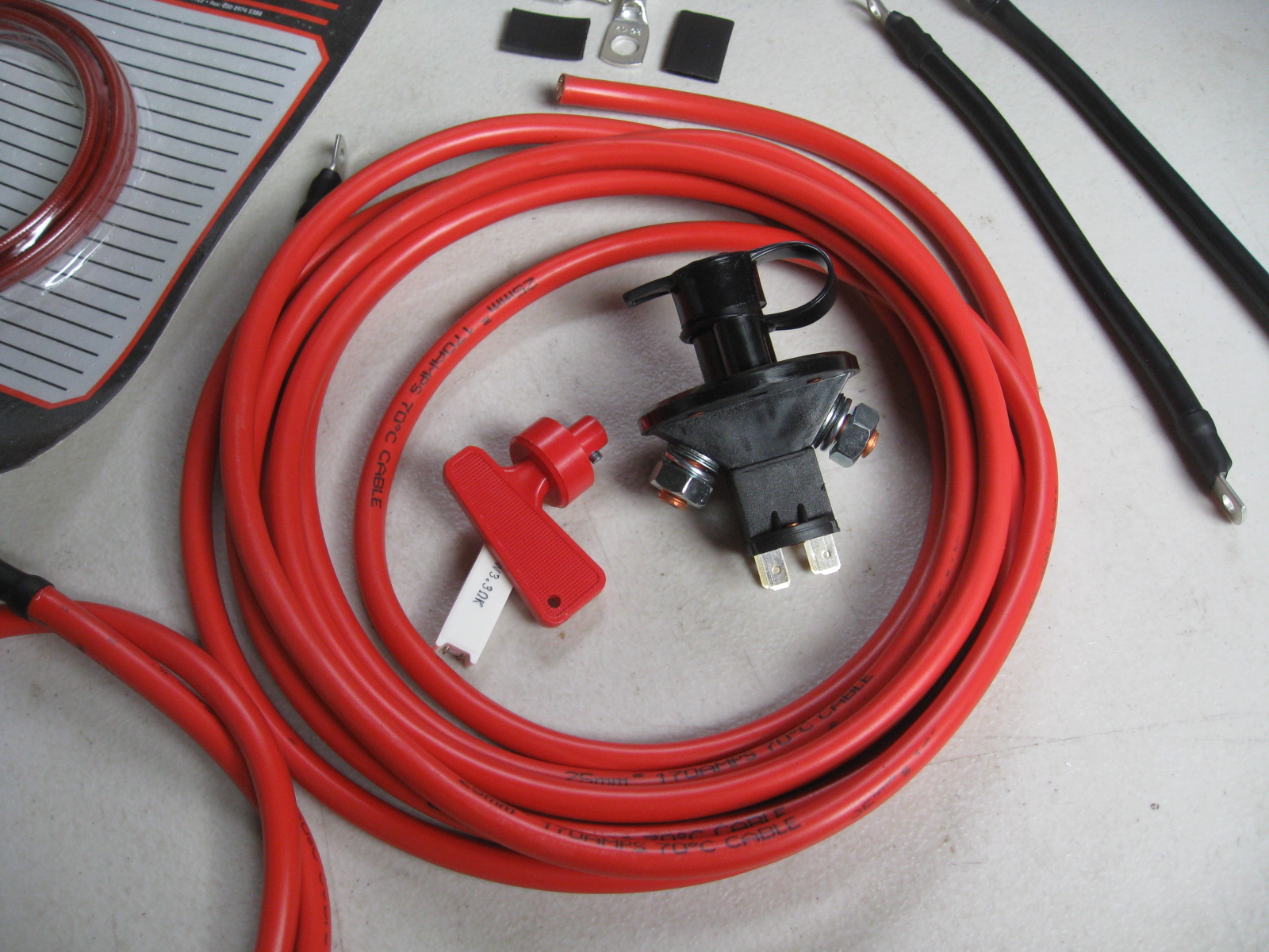 ESCORT MK1, MK2, BATTERY RELOCATION KIT WITH MASTER SWITCH - Image 5